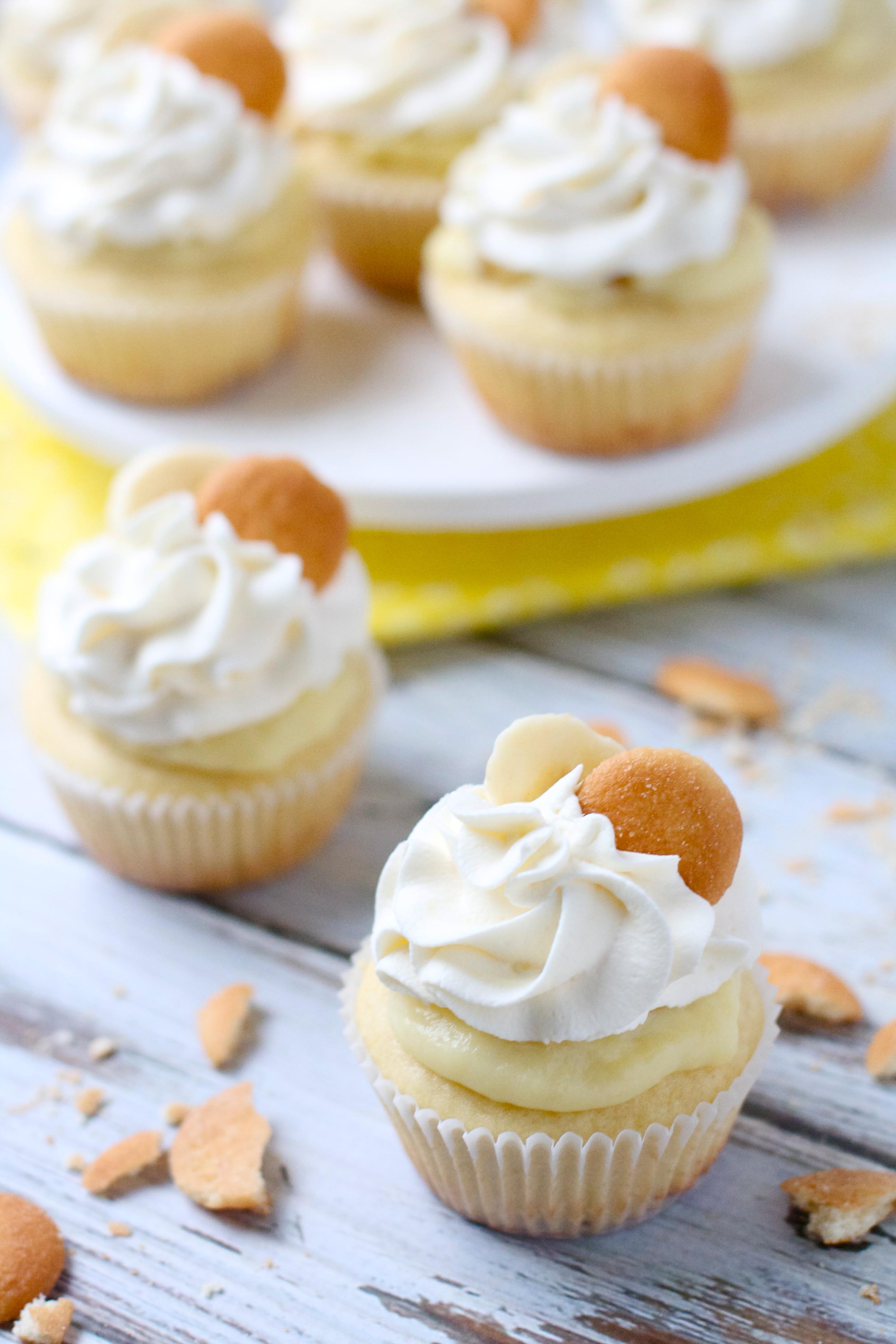 Banana Pudding Cupcakes Banana Pudding Cupcakes