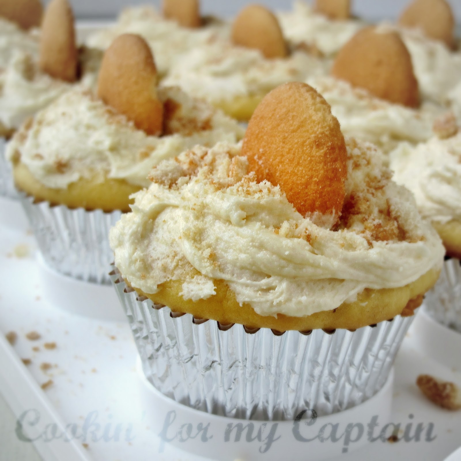 Banana Pudding Cupcakes