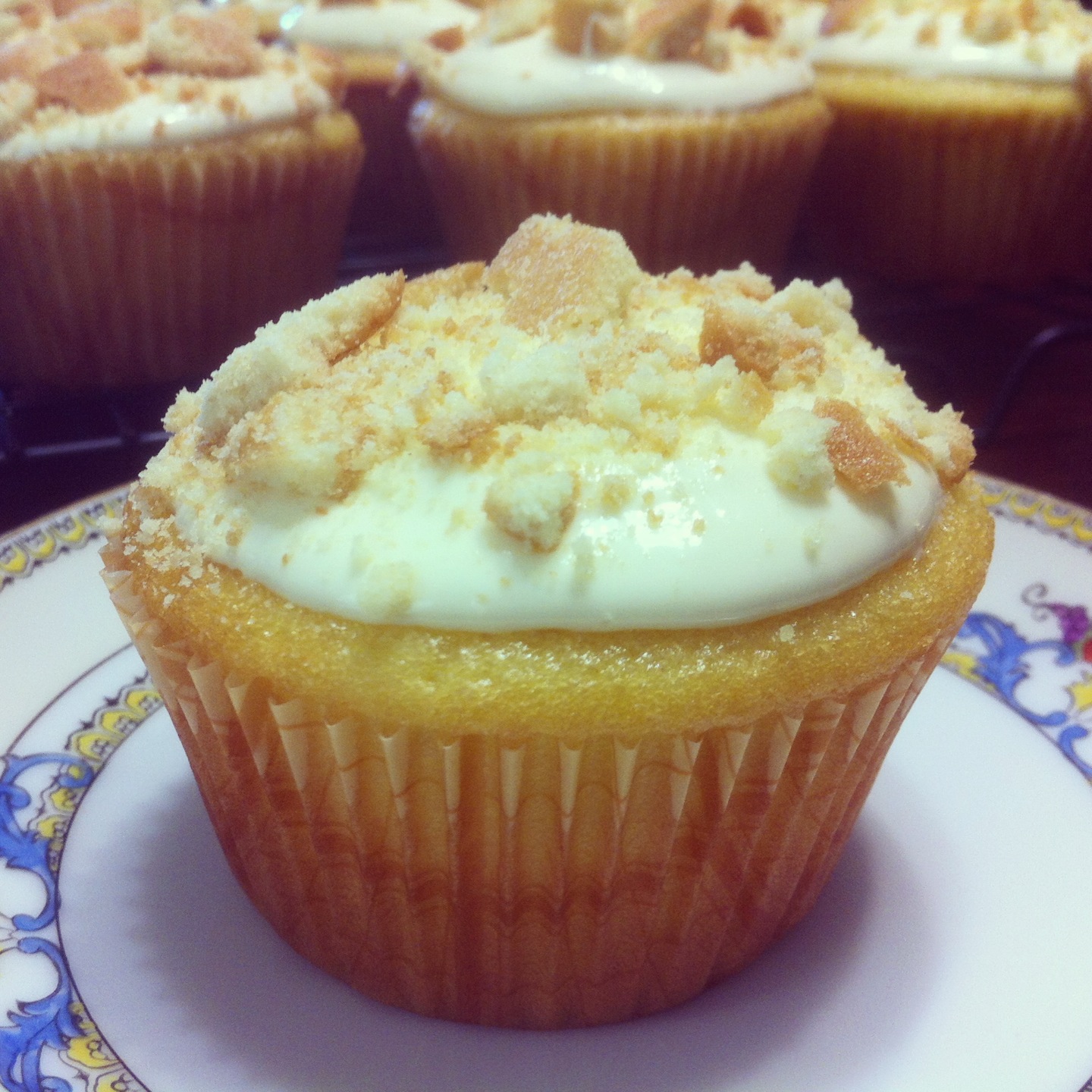 Banana Pudding Cupcakes