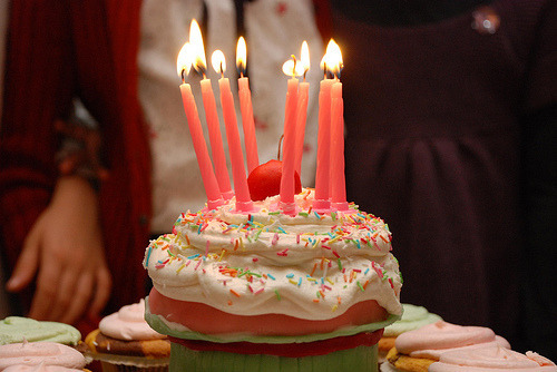 Big Birthday Cake Candles
