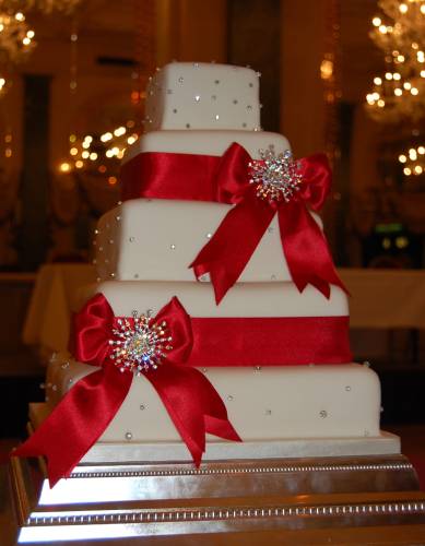 Big Christmas Wedding Cakes Big Christmas Wedding Cakes