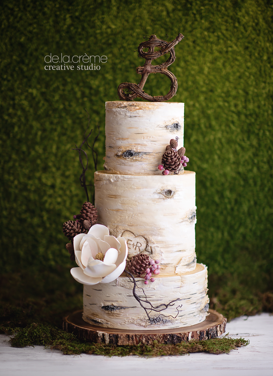 Birch Wedding Cake Buttercream