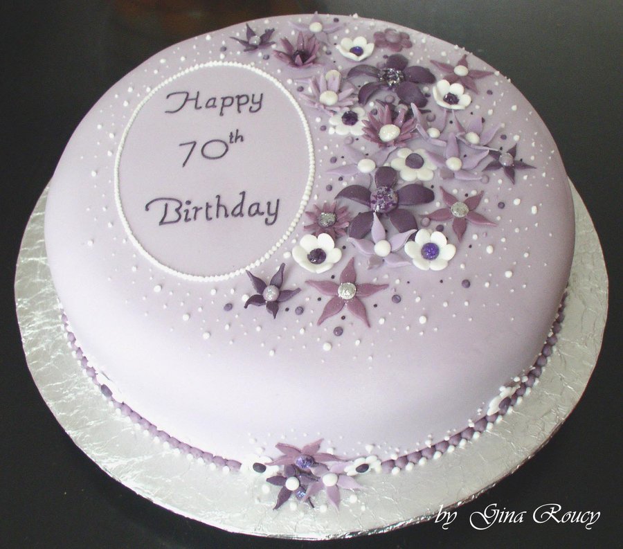 Birthday Cake for 70th Birthday Ideas