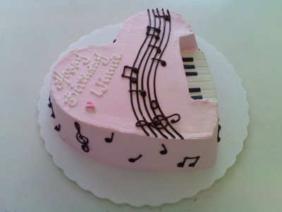 Birthday Cakes Shaped Like Guitar