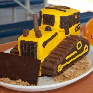 Bobcat Equipment Birthday Cake Bobcat Equipment Birthday Cake