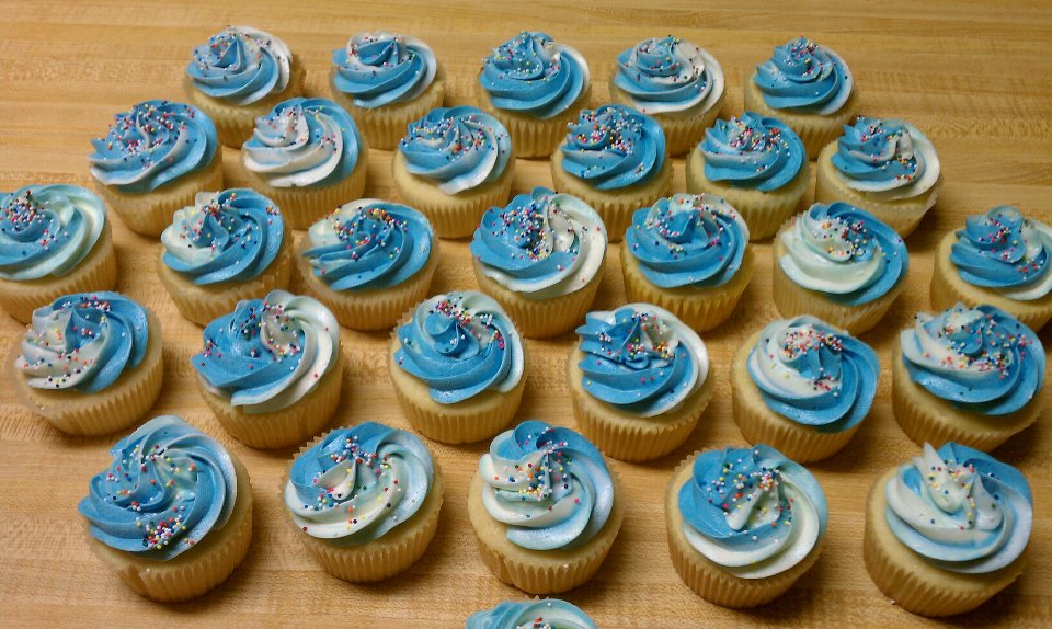 Boy Birthday Cupcakes