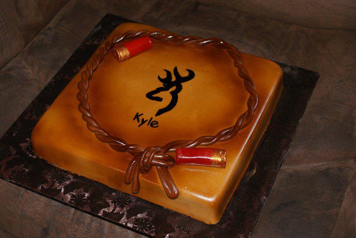 Browning Deer Hunting Cake