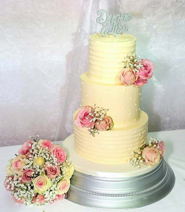 Buttercream Wedding Cake Buttercream Wedding Cake