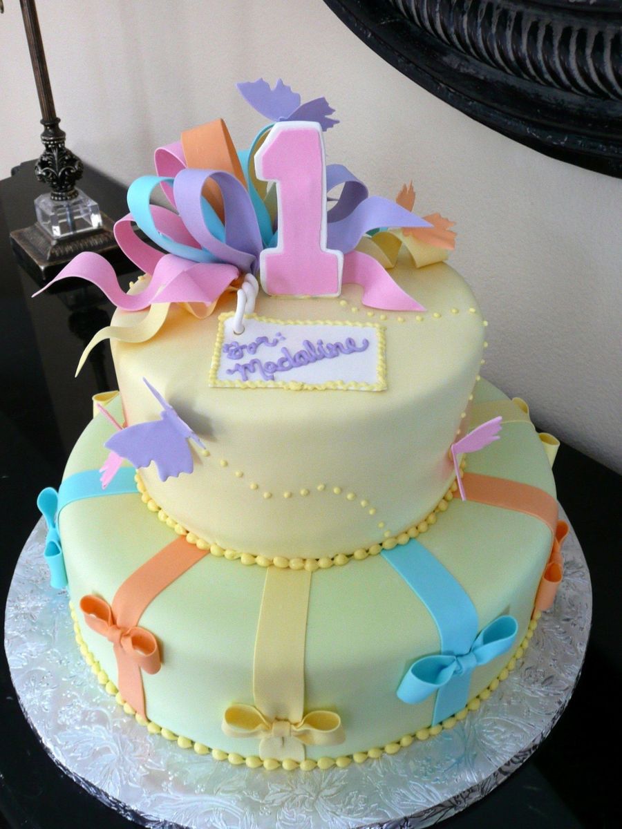 Butterfly Birthday Cake