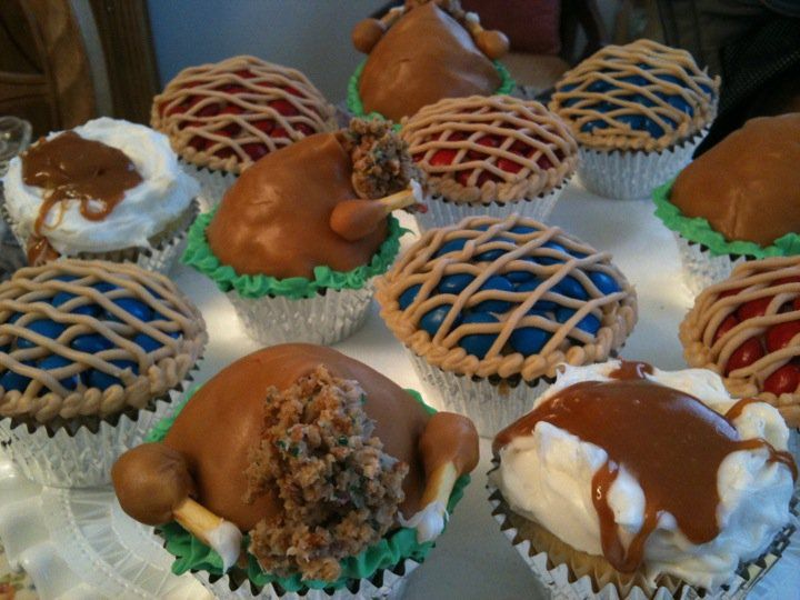 Cake Decorating Thanksgiving Cupcakes Cake Decorating Thanksgiving Cupcakes