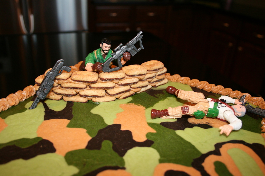 Call of Duty Modern Warfare Birthday Cake