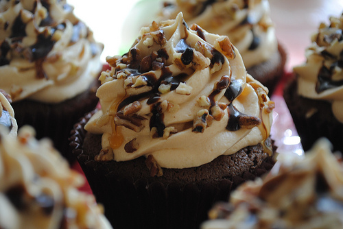 Caramel Turtle Cupcake Recipe