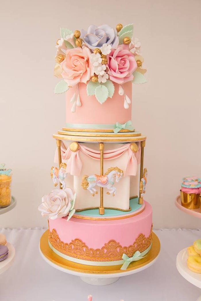 Carousel Birthday Cakes Ideas