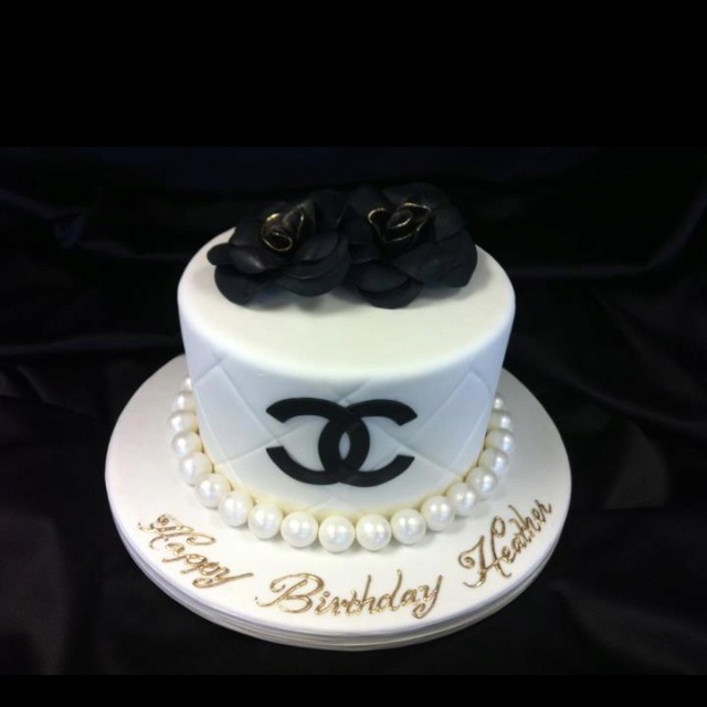 Chanel Birthday Cake