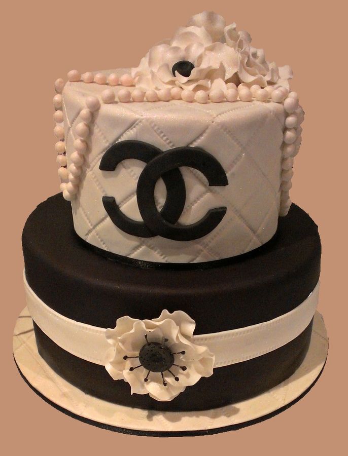 Chanel Birthday Cake