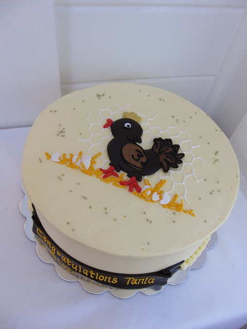 Chicken Birthday Cake