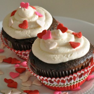 Chocolate Cupcakes with Nutella Filling Chocolate Cupcakes with Nutella Filling