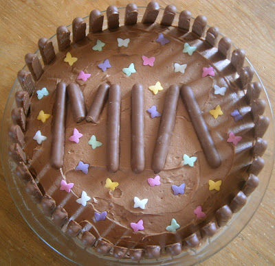 Chocolate Finger Cake