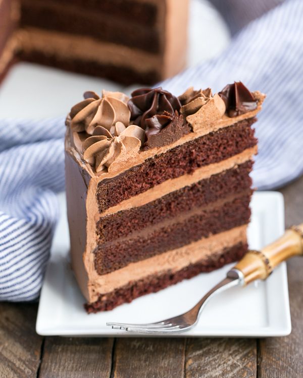 Chocolate Fudge Layer Cake