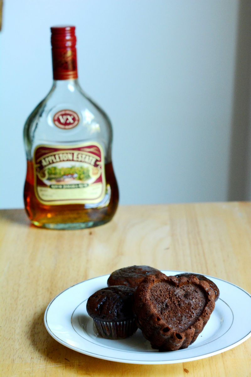 Chocolate Rum Cupcakes Recipe