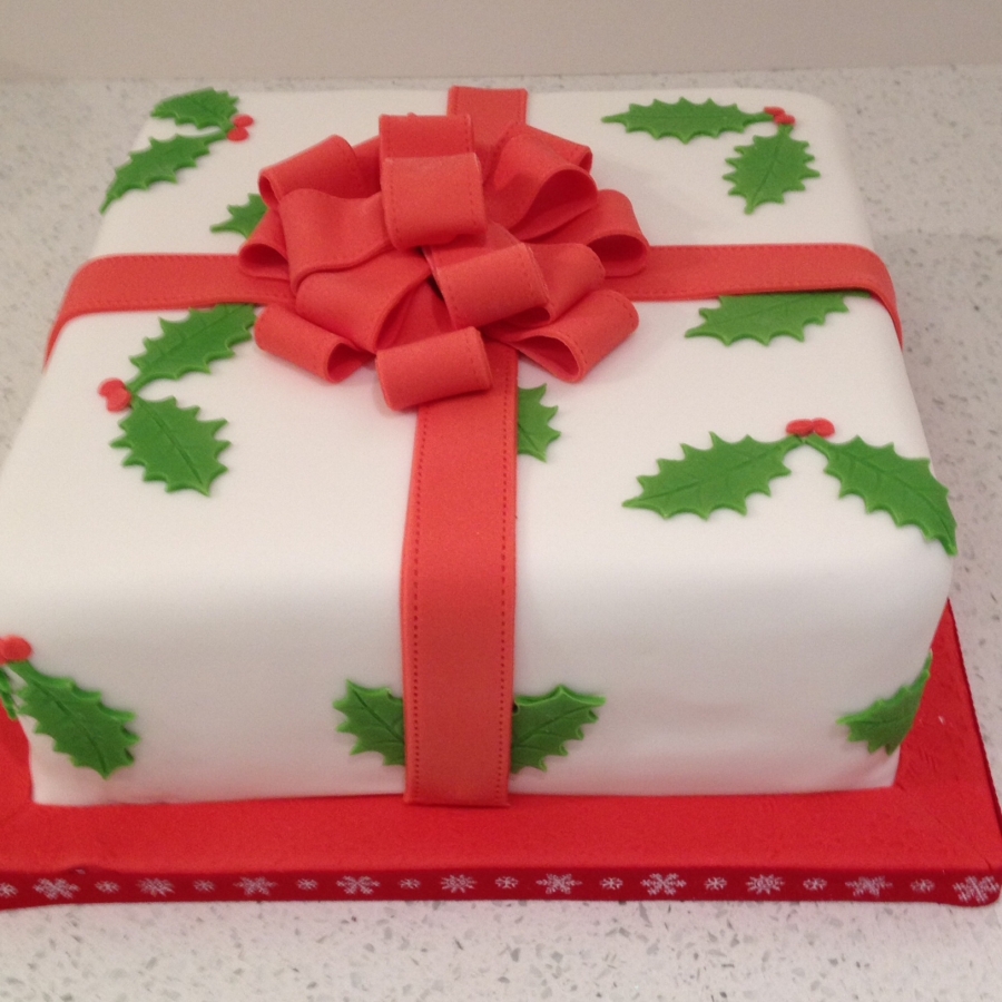 Christmas Present Cake Christmas Present Cake