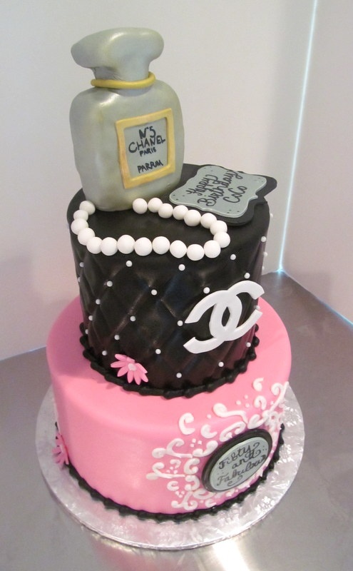 Coco Chanel Birthday Cake