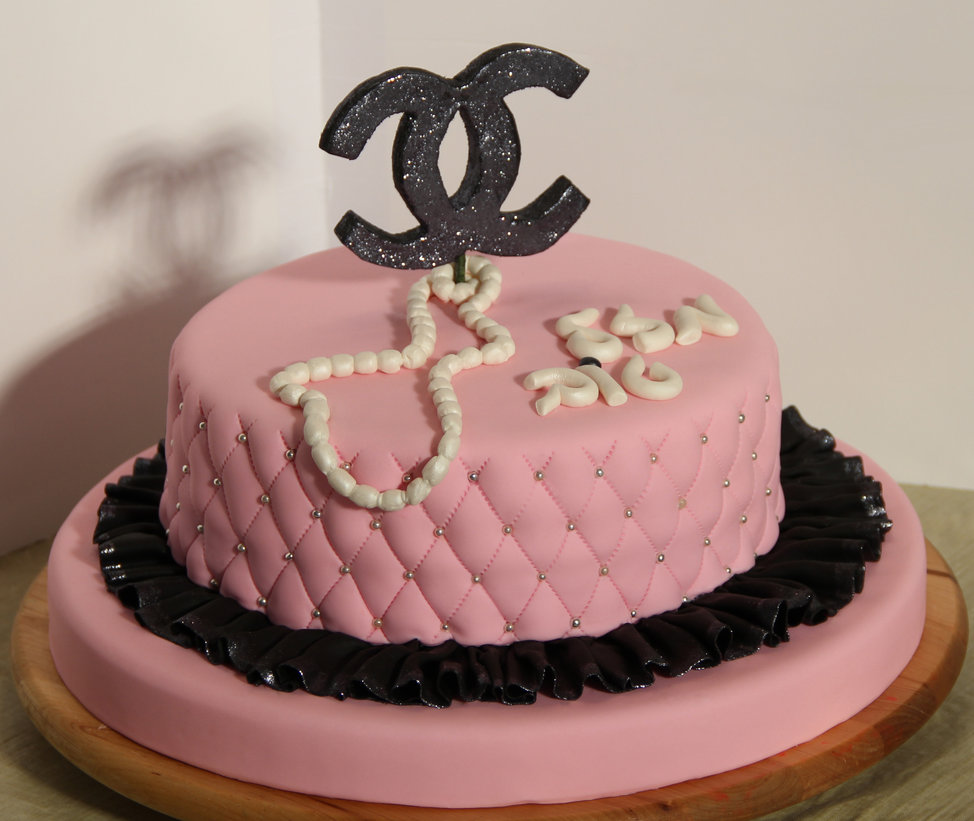 Coco Chanel Birthday Cake