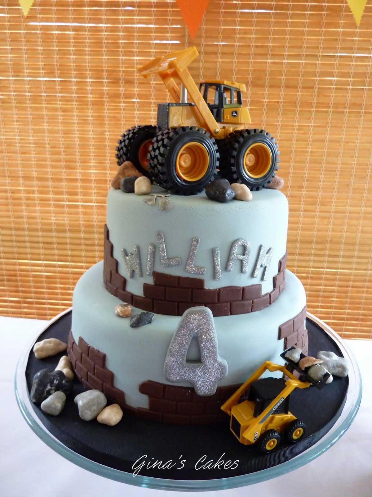 Construction Themed Cake