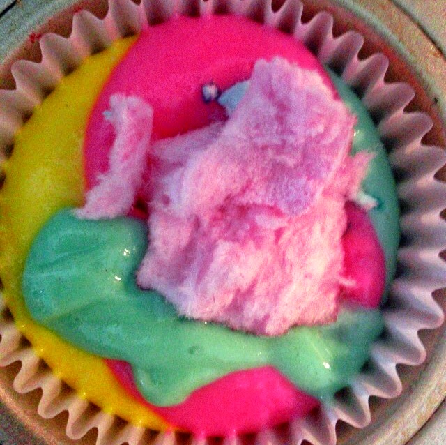 Cotton Candy Cupcakes Recipe