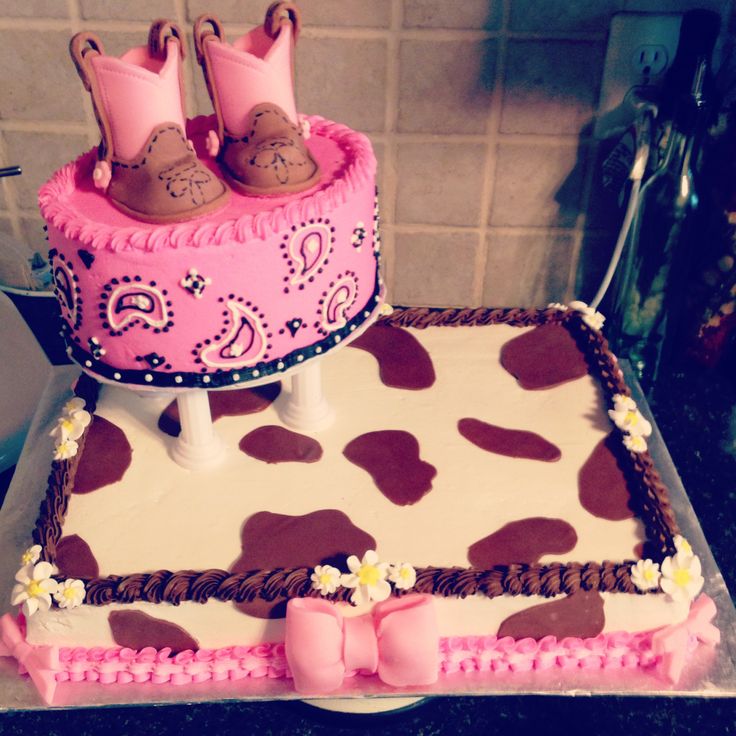 Cowgirl Baby Shower Cake Ideas