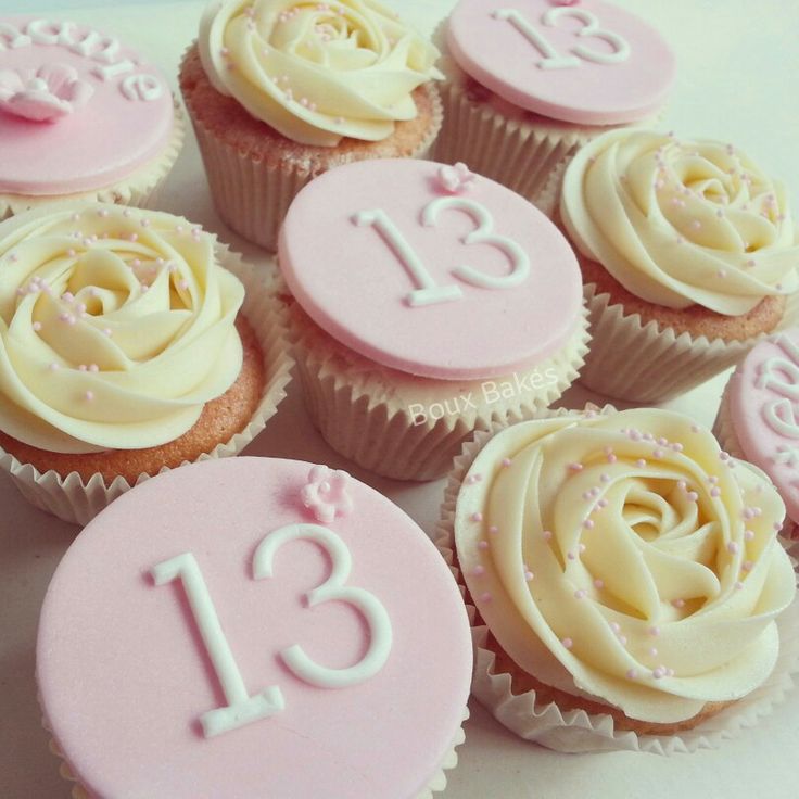 Cupcake Cake for 13th Birthday Girl