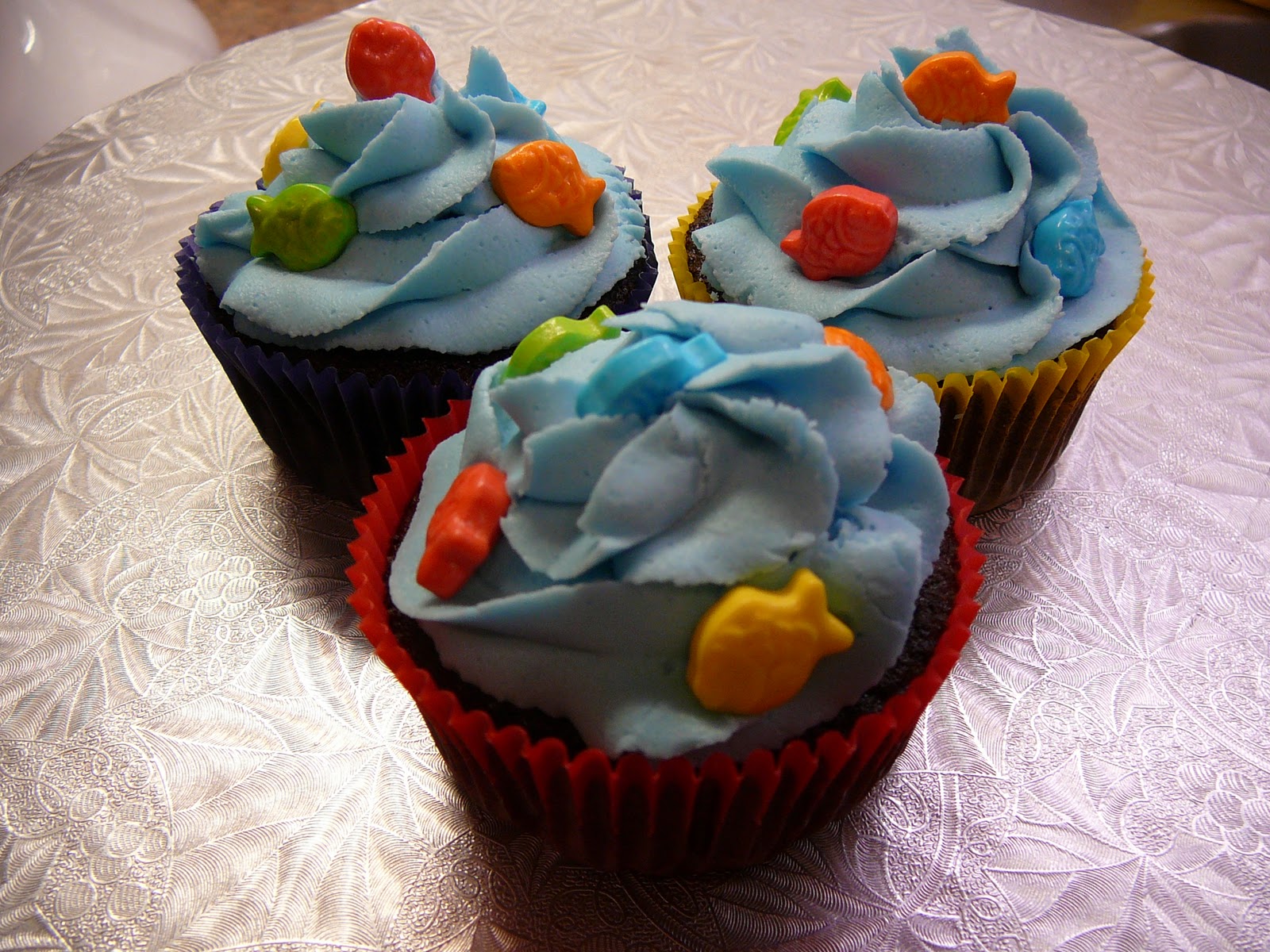 Cupcakes Cakes Like Fish