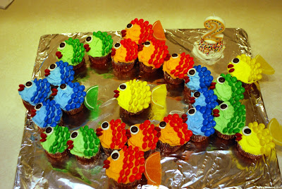 Cupcakes Shaped Like Fish Cupcakes Shaped Like Fish