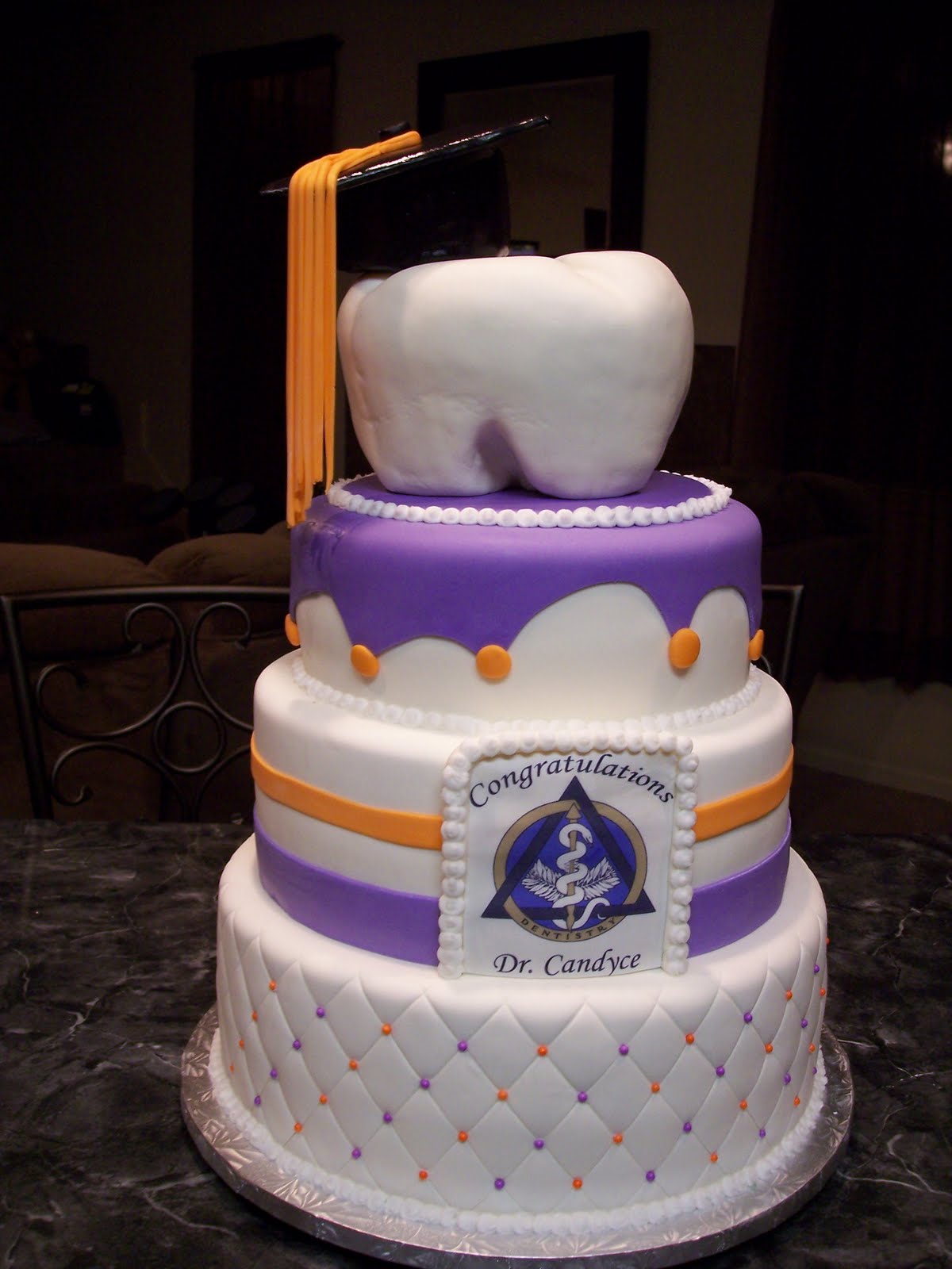 Dental Graduation Cake