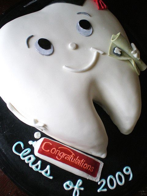 Dental Hygiene Graduation Cake