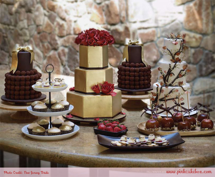 Dessert Table Wedding Cake