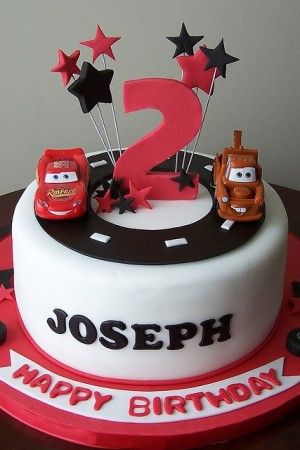 Disney Cars Birthday Cake