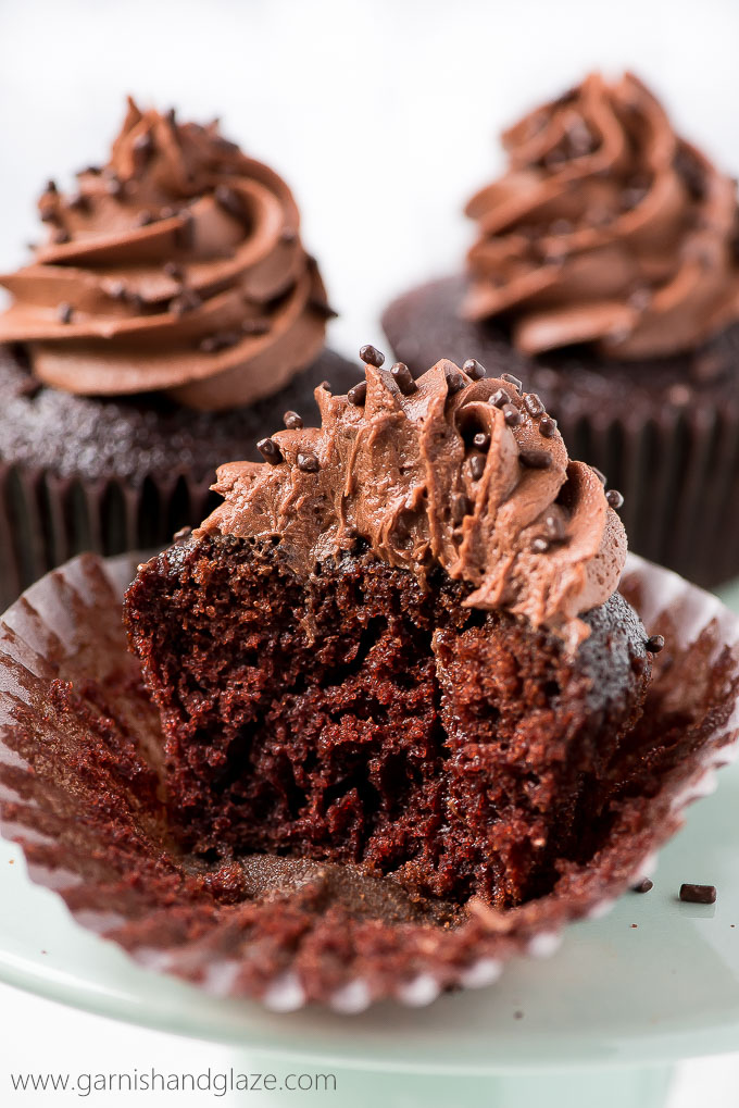 Double Chocolate Cupcakes Double Chocolate Cupcakes