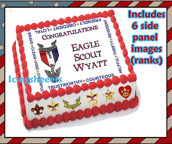 10 Photos of Etsy Eagle Scout Cakes