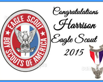 Eagle Scout Emblem Cake