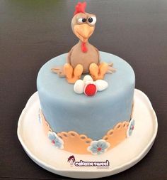Easter Chicken Cake Easter Chicken Cake