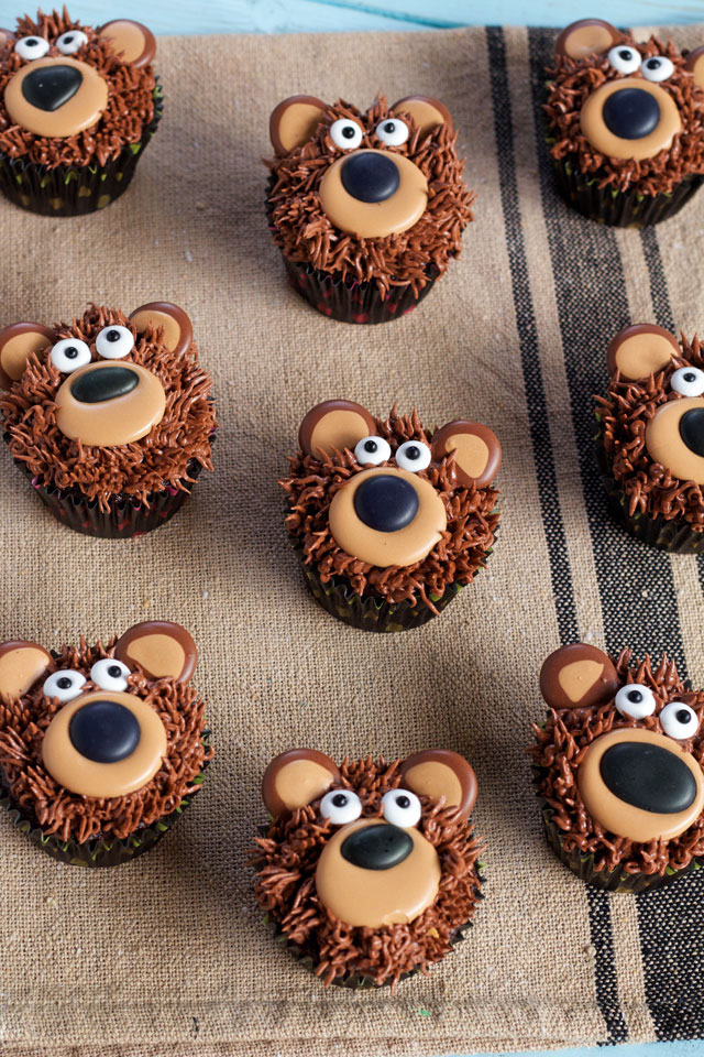 Easy Bear Cupcakes