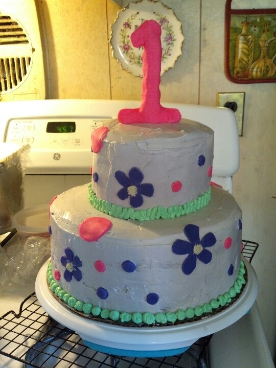 Easy Homemade 1st Birthday Cake Ideas