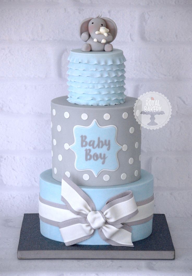 Elephant Boy Baby Shower Cakes Ideas Elephant Boy Baby Shower Cakes Ideas