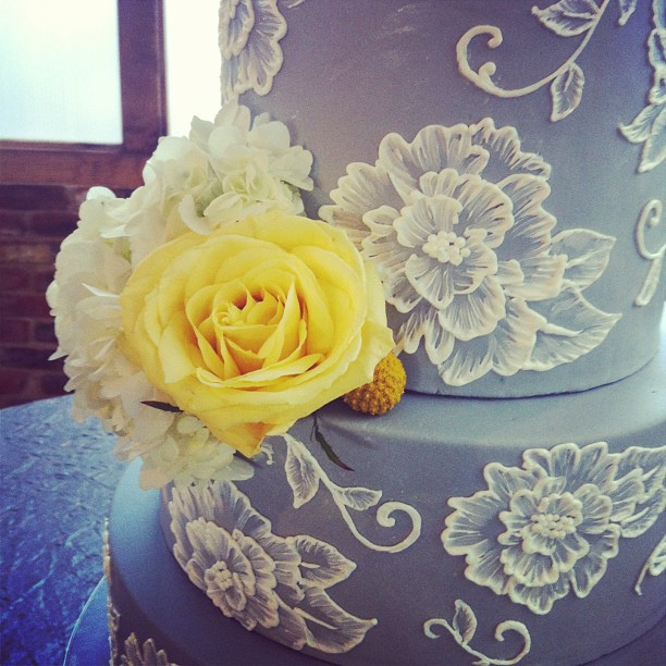 Embroidery Wedding Cake Embroidery Wedding Cake