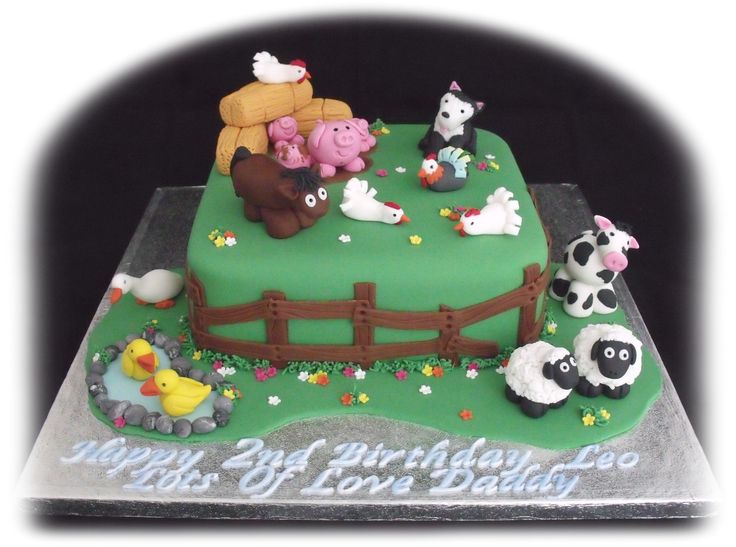 Farm Animal Cake Decorations Farm Animal Cake Decorations