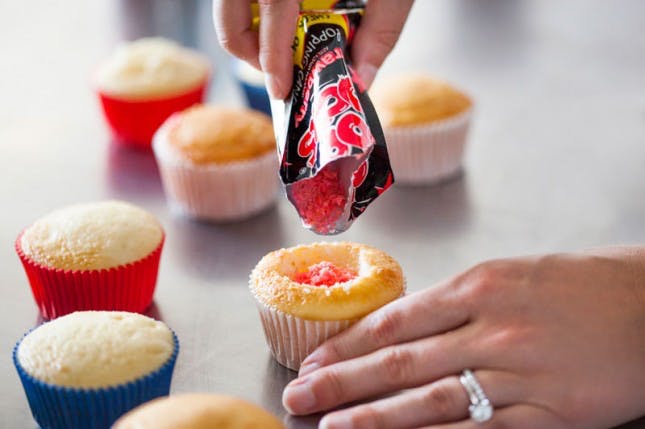 Firecracker Cupcakes