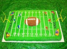 Football Field Cake Designs Football Field Cake Designs