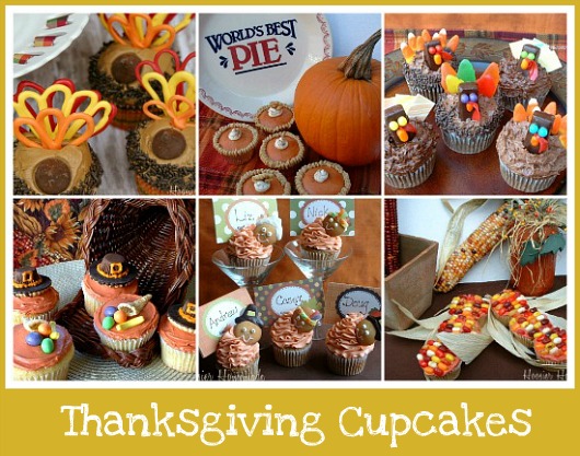 Fun Thanksgiving Dessert Recipes Cupcakes