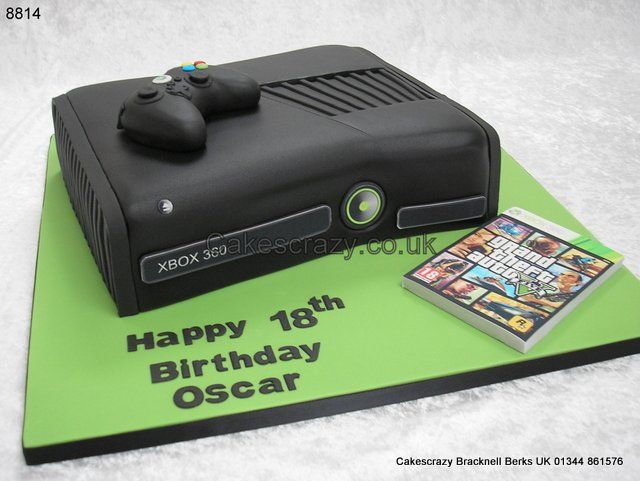 Games Xbox 360 Console Cake